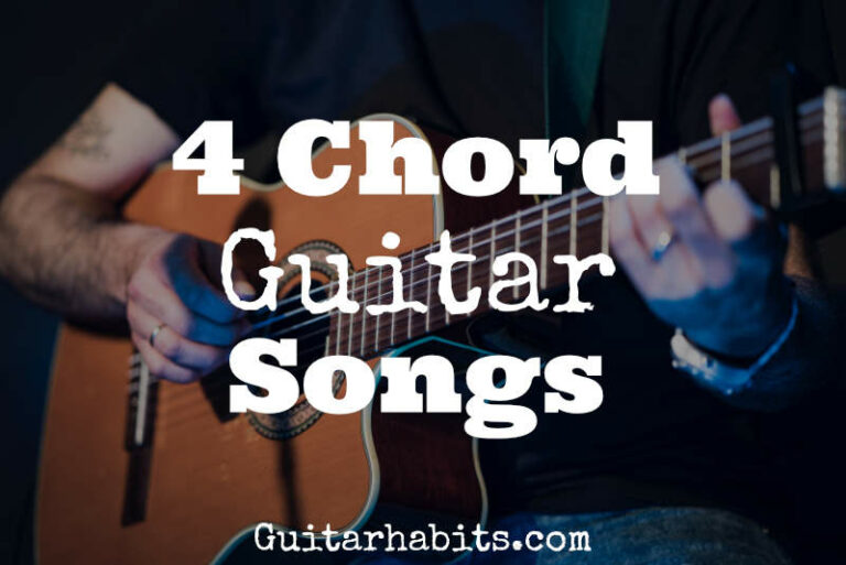 4 Chord Guitar Songs