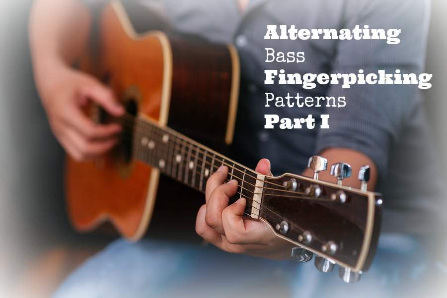 Alternating bass fingerpicking patterns Part I