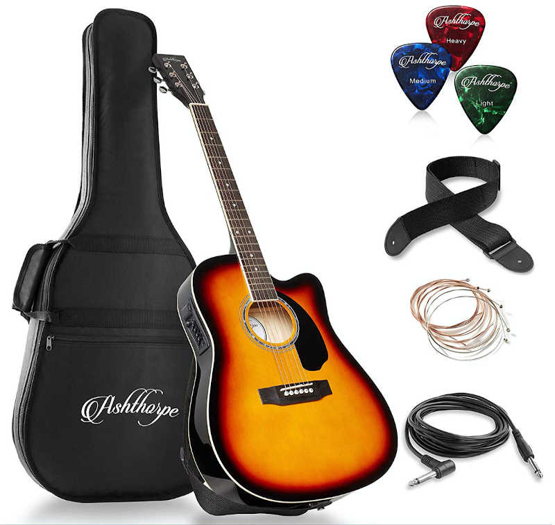 Ashtorpe Thinline Acoustic Electric Guitar