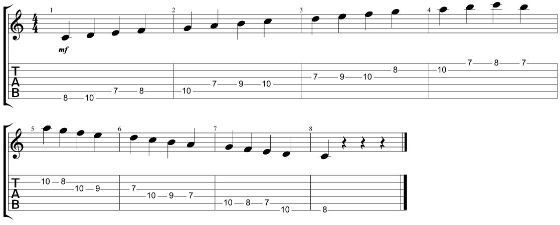 simple recorder solo c scale simple recorder solo c scale