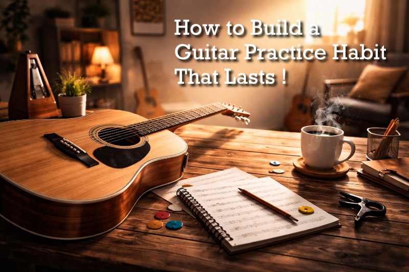 How to Build a Guitar Practice Habit That Lasts