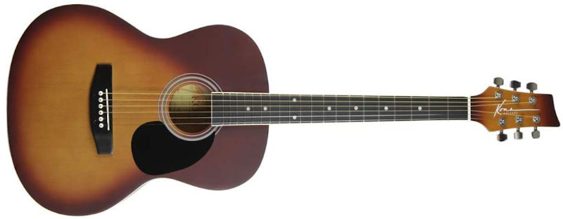 Kona K391-HSB Parlor Acoustic Guitar