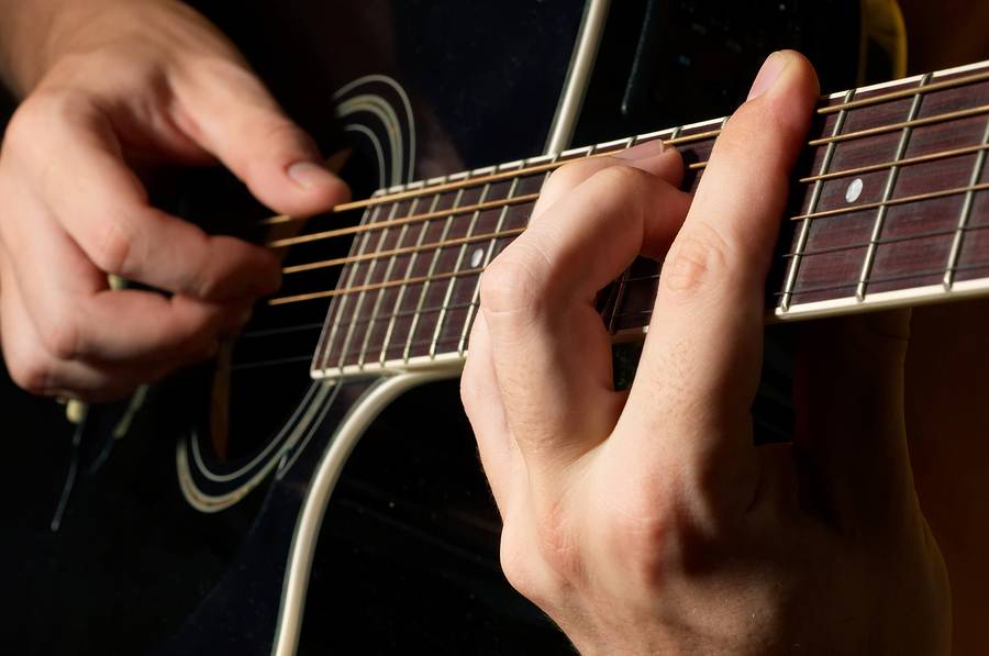 Bar Chord Chart For Acoustic Guitar